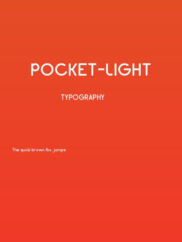 Pocket-Light Poster