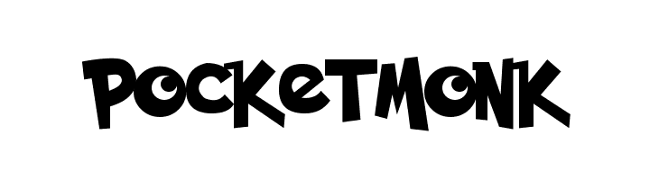 Pocket Monk Font