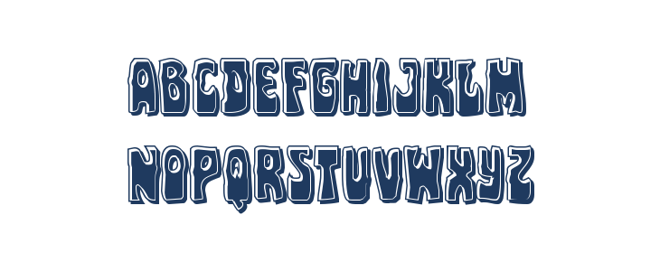 Pocket Monster Bevel Lowercase