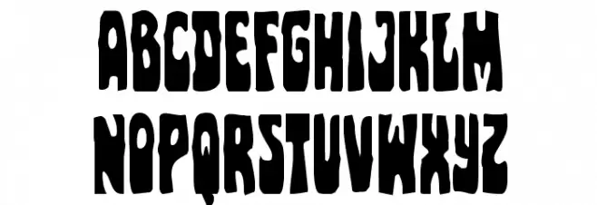 Pocket Monster Condensed フォント 大文字