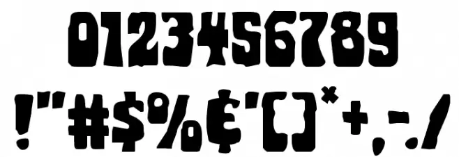 Pocket Monster Expanded Font OTHER CHARS