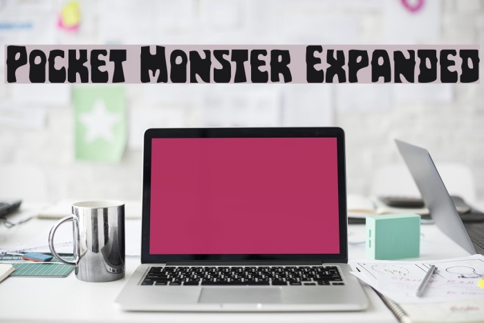 Pocket Monster Expanded Font examples