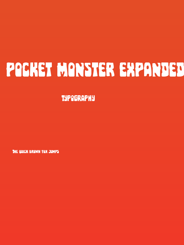 Pocket Monster Expanded Poster
