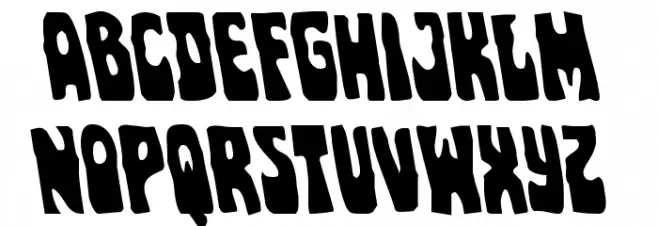 Pocket Monster Leftalic フォント 大文字