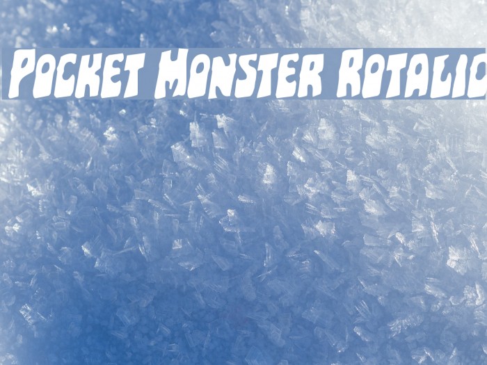 Pocket Monster Rotalic Example 2