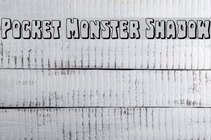 Pocket Monster Shadow Example 2