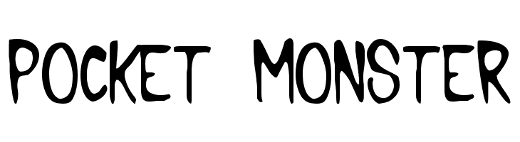 Pocket Monster  لخطوط تنزيل