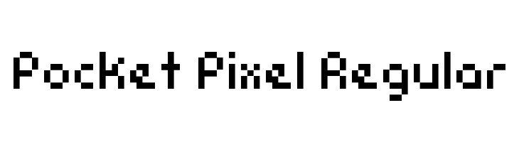 Pocket Pixel Regular Font