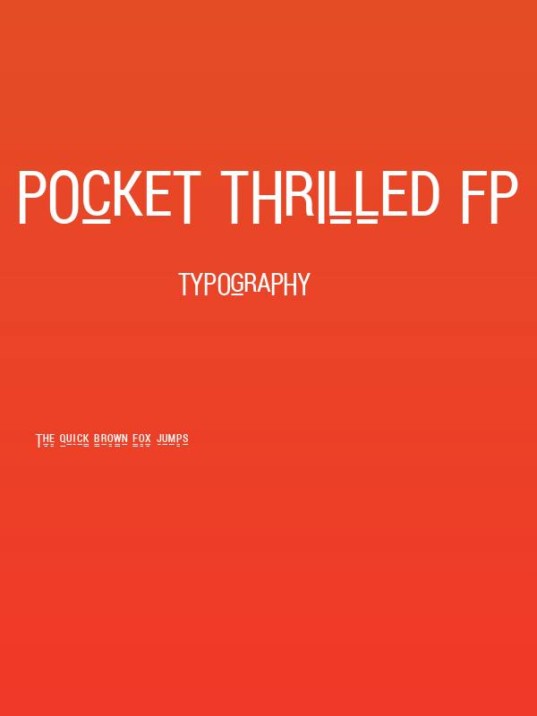 Pocket Thrilled FP Poster