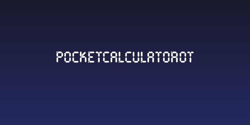 PocketCalculatorOT Social Header