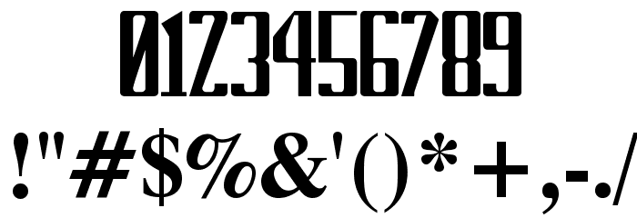 Poconeh Font OTHER CHARS