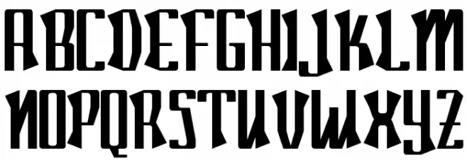 Poconeh Schriftart Groß