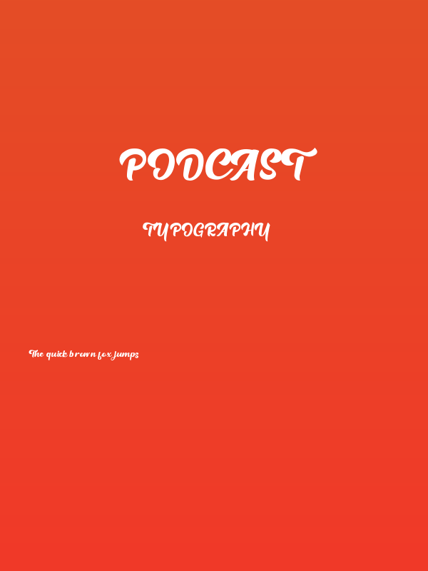 Podcast Poster