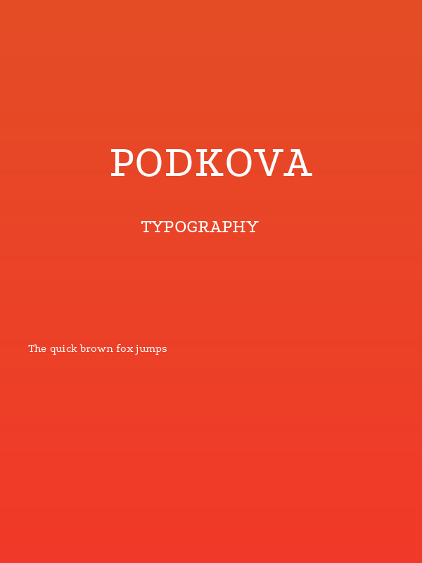 Podkova Poster