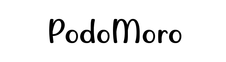 Podo Moro  font caratteri gratis