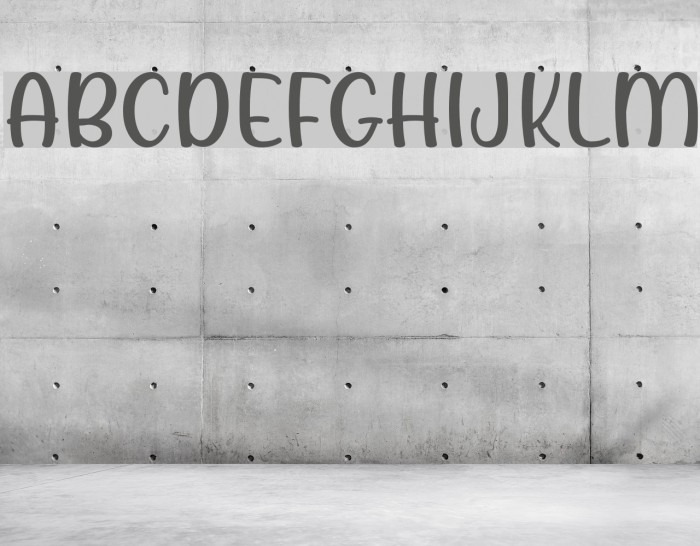 Podo Moro Font examples