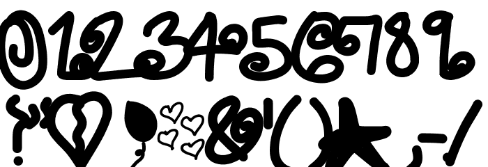 PoeticJustice Font OTHER CHARS