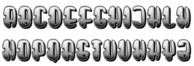 Poetico Regular Шрифта ВЕРХНИЙ