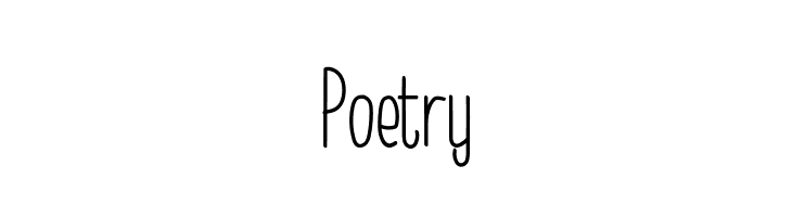 Poetry Font - FFonts.net