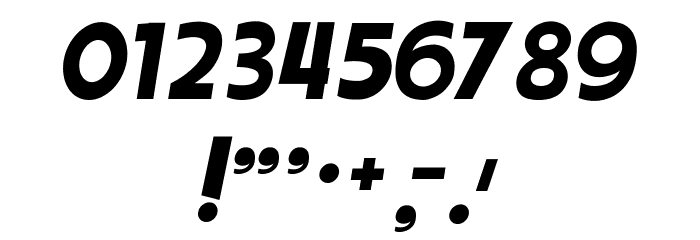 Poets Bold Italic Font OTHER CHARS