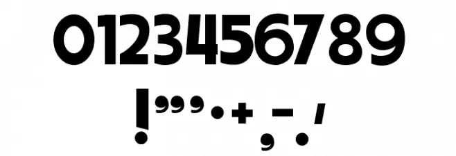 Poets Bold Font OTHER CHARS