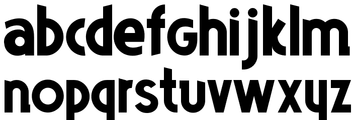 Poets Bold Font Litere mici
