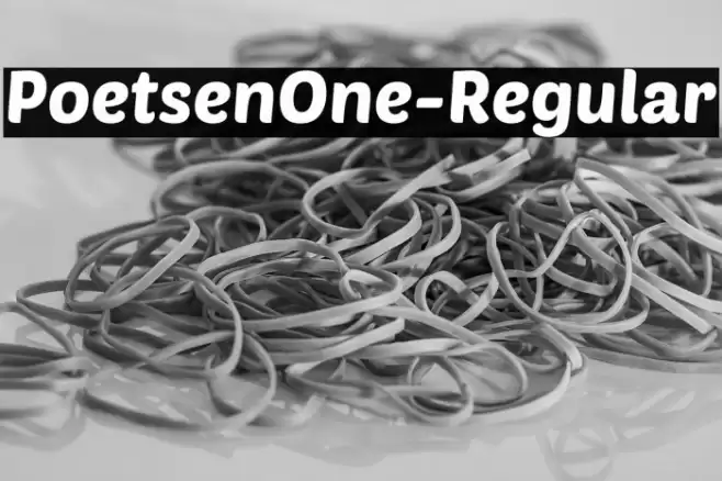 PoetsenOne-Regular Fuentes examples