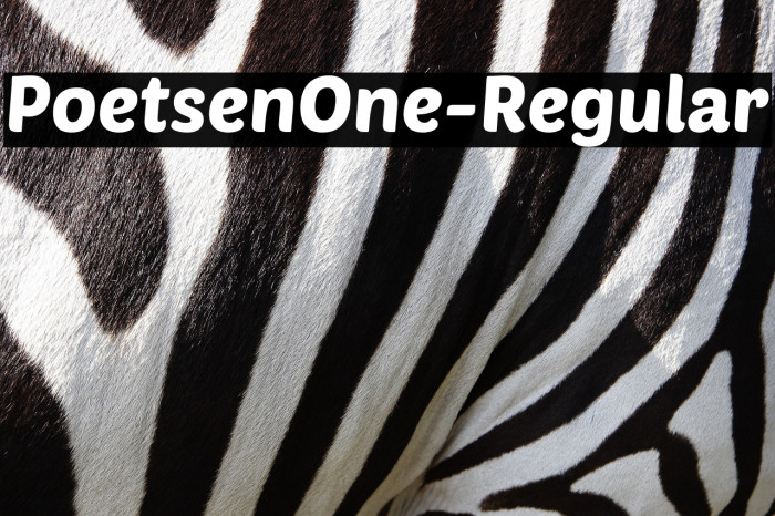 PoetsenOne-Regular Example 2