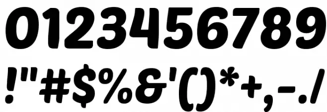 PoetsenOne Font OTHER CHARS
