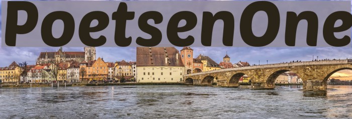 PoetsenOne Font examples