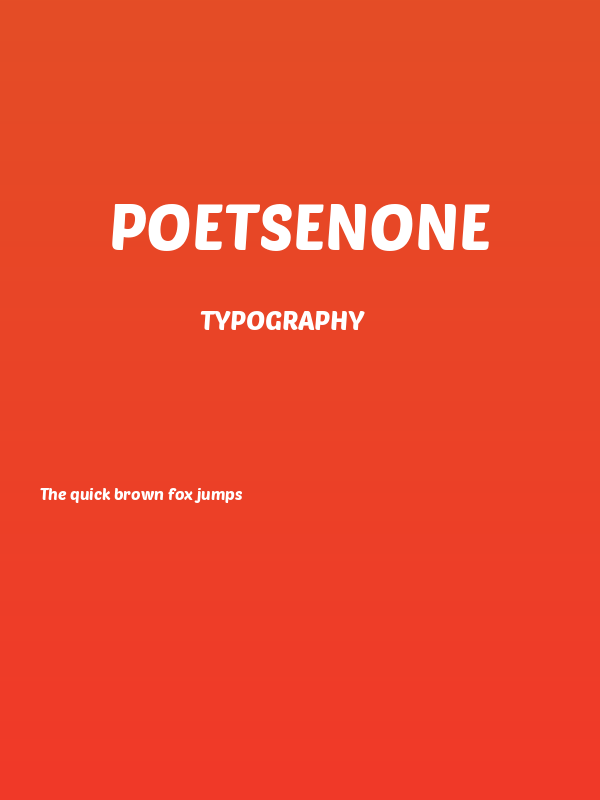 PoetsenOne Poster