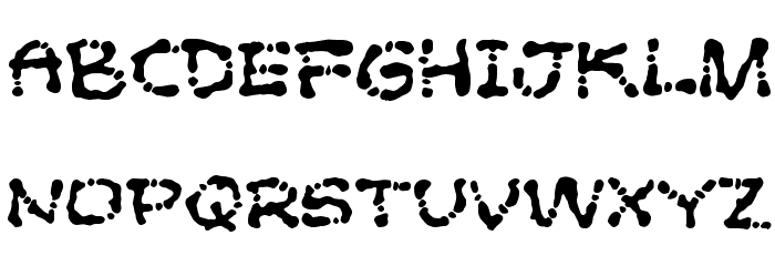 Poft Sarade フォント 小文字