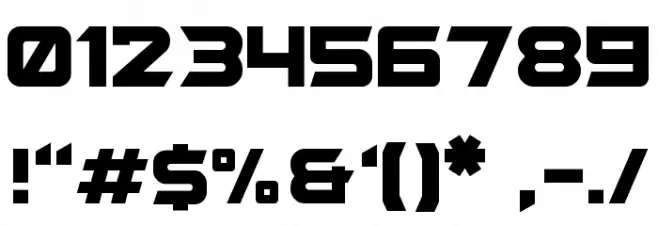 Poggers Bold Font OTHER CHARS