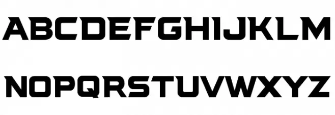 Poggers Bold Schriftart Groß