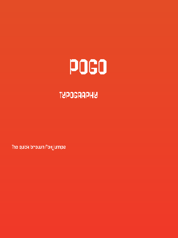 Pogo Poster