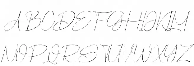 Pographic Italic Caratteri MAIUSCOLE