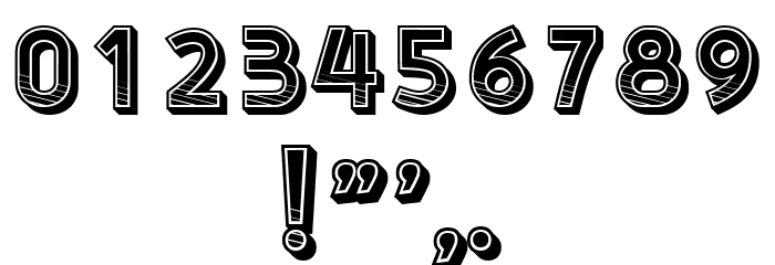 Poileas Regular Font OTHER CHARS