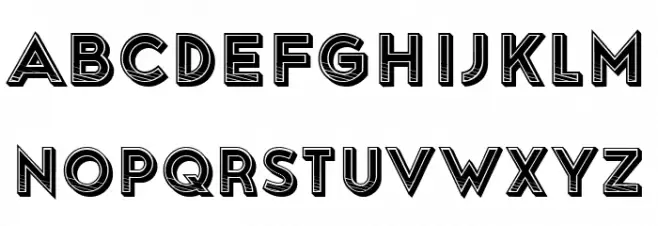 Poileas Regular Schriftart Groß