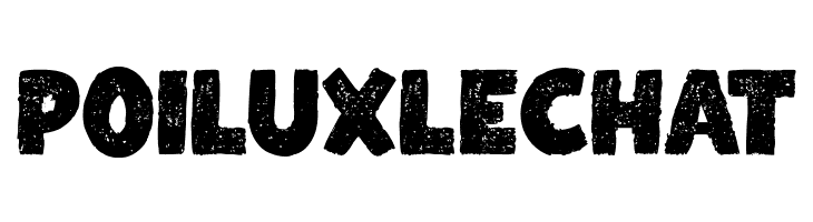 PoiluxleChat  नि: शुल्क फ़ॉन्ट्स डाउनलोड
