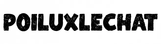 PoiluxleChat  免费字体下载
