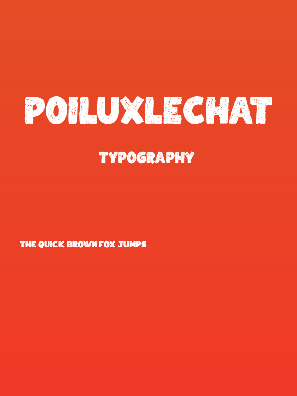 PoiluxleChat Poster