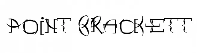 Point Brackett  नि: शुल्क फ़ॉन्ट्स डाउनलोड