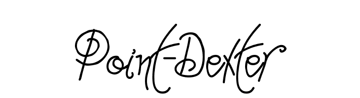 Point-Dexter Font