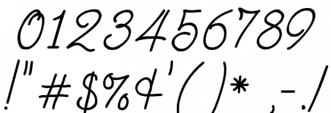 Point-Dexter Font OTHER CHARS