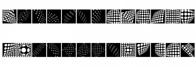PointGalleryInverse Schriftart Groß