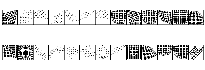 PointGallery Font LOWERCASE