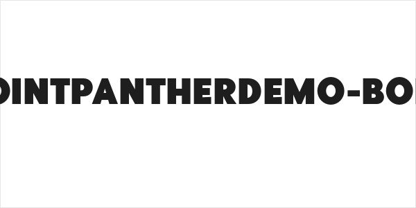 PointPantherDEMO-Bold Logo