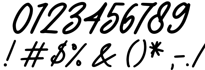 PointSmileDEMO Font OTHER CHARS
