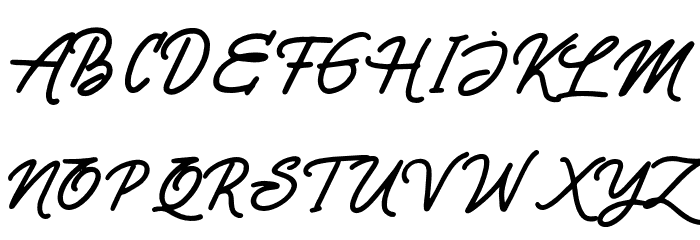 PointSmileDEMO Font UPPERCASE