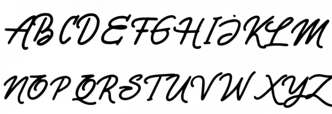 PointSmileDEMO 字体 大写